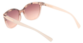Thumbnail 2: JONES NEW YORK Women's Cat Eye Brown to Pink Lens Sunglasses 