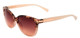 Thumbnail 1: JONES NEW YORK Women's Cat Eye Brown to Pink Lens Sunglasses 