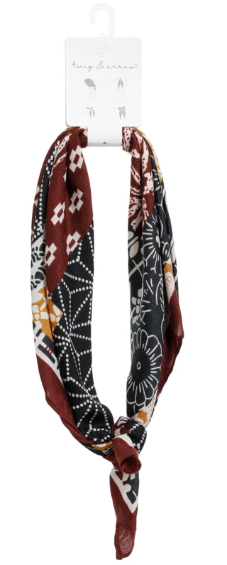 Thumbnail 1: TWIG & ARROW Women's Multipurpose Fashion Scarf 