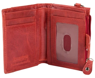Thumbnail 3: American Bison Genuine Leather RFID Card & ID Wristlet with Zippered Pouch 