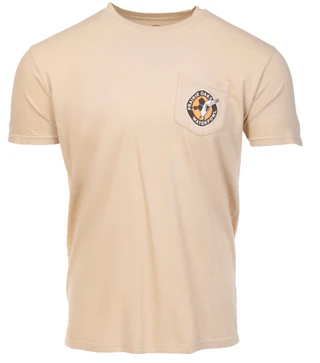 Thumbnail 2: Prairie Oaks Waterfowl Men's Duck Call Graphic Pocket Tee 