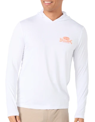 Thumbnail 1: BILLABONG Men's Long Sleeve Coastal Hooded Shirt  