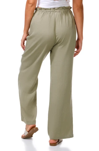 Thumbnail 2: Cisono Juniors Paperbag Waist Beach Pants 