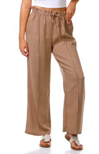 Thumbnail 1: Cisono Juniors Paperbag Waist Beach Pants 