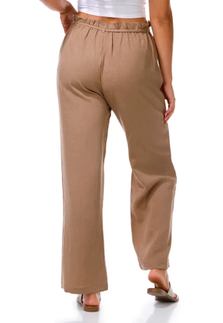 Thumbnail 2: Cisono Juniors Paperbag Waist Beach Pants 
