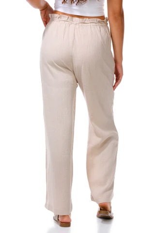 Thumbnail 2: Cisono Juniors Paperbag Waist Beach Pants 
