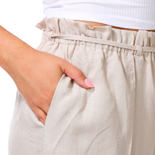 Thumbnail 3: Cisono Juniors Paperbag Waist Beach Pants 