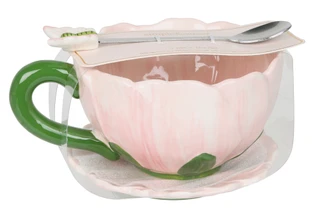 Thumbnail 1: Simple & Sweet 3 Pc Teacup Set 