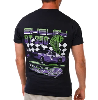 Thumbnail 1: Shelby Men's Short Sleeve Cobra Logo Tee  