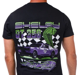 Thumbnail 3: Shelby Men's Short Sleeve Cobra Logo Tee  