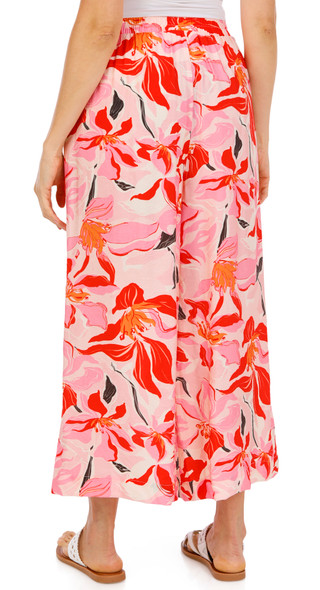 Thumbnail 2: MELLODAY Women's Floral Wide Leg Pants 