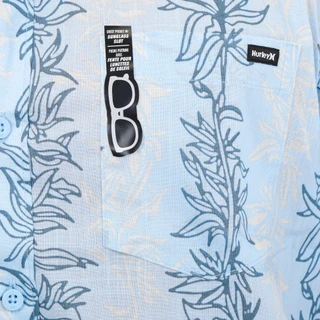 Thumbnail 2: Hurley Men's Tropical Pocket Button Up Shirt 