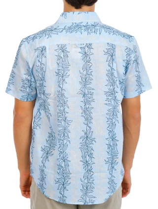 Thumbnail 3: Hurley Men's Tropical Pocket Button Up Shirt 