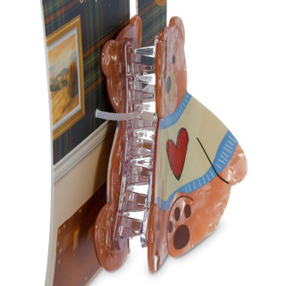 Thumbnail 3: TWIG & ARROW Heart Sweater Bear Claw 
