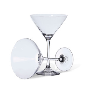 Thumbnail 3: Martha Stewart 4 Pk Glass Martini Set 