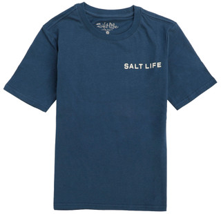 Thumbnail 2: Salt Life Big Boys Short Sleeve Deep Ventures Graphic Tee 