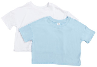 Thumbnail 1: 90 Degree Big Girls 2 Pk Active Crop Tops 