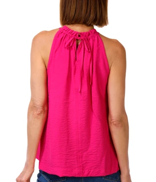 Thumbnail 4: DKNY Women's Crinkle Halter Top 