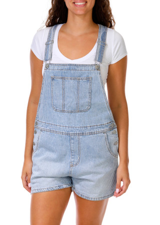 Thumbnail 1: Celebrity Pink Juniors' Stripe Overall Dress  