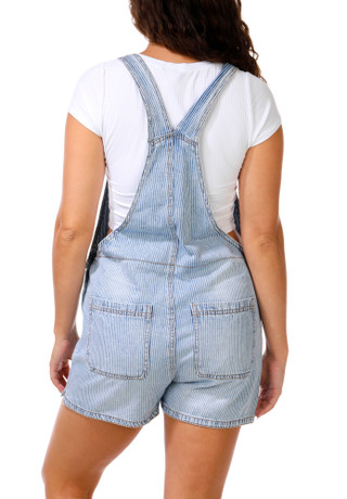 Thumbnail 3: Celebrity Pink Juniors' Stripe Overall Dress  