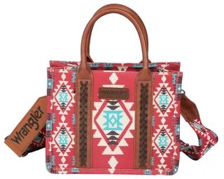 Thumbnail 1: Wrangler Aztec Small Canvas Tote Bag 