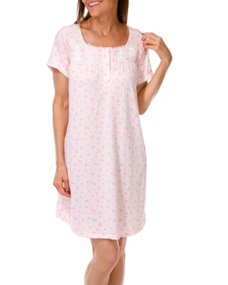 Thumbnail 3: Catherine Malandrino Women's 2-Pack Sleep Gowns 