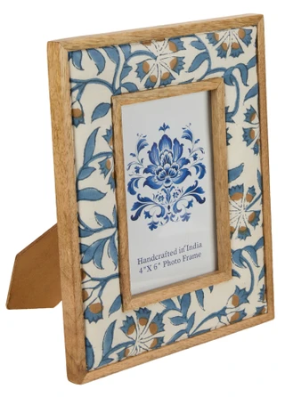 Thumbnail 2: 4x6 Floral Picture Frame  