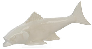 Thumbnail 1: Fancy That Ceramic Fish Figurine Coastal Home Accent 