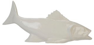 Thumbnail 2: Fancy That Ceramic Fish Figurine Coastal Home Accent 