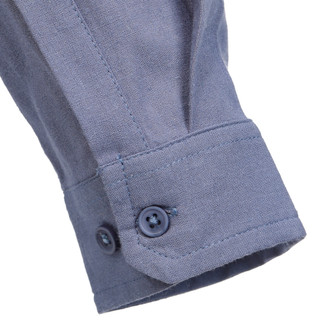 Thumbnail 4: ONIA Men's Solid Long Sleeve Button Down Shirt 