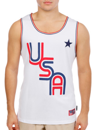 Thumbnail 1: BROOKLYN CLOTH Men's Graphic & Embroidered Tank Top 