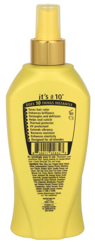 Thumbnail 2: IT'S A 10 10 Oz Miracle Leave-In for Blondes 
