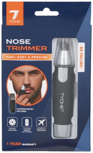 Thumbnail 1: Tyche Nose Hair Trimmer w/ Cleaning Brush  