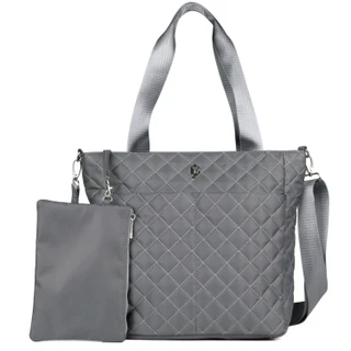 Thumbnail 1: BUXTON Nylon Quilted Organizer Tote 
