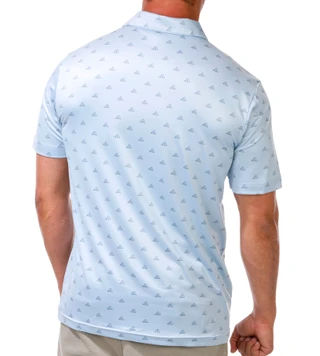 Thumbnail 3: Adidas Men's Go To Performance Print Polo 