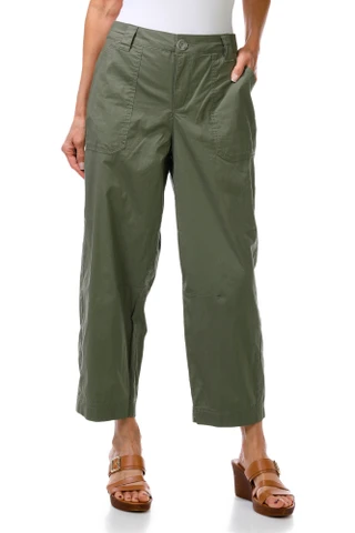 Thumbnail 1: Democracy Women's Casual Patch Pocket Pants 