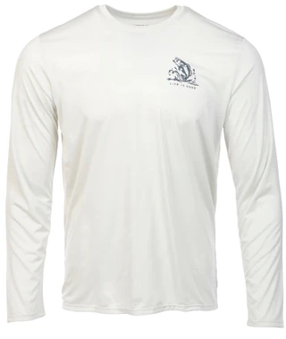 Thumbnail 1: Life is Good Men's Long Sleeve Fishing & Outdoor Tee 