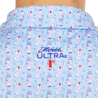 Thumbnail 3: Jedco Men's Short Sleeve Printed Performance Polo 