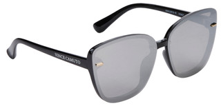 Thumbnail 1: Vince Camuto Women's Black Glam Square Sunglasses 