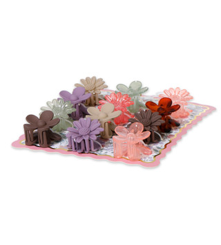 Thumbnail 3: LISA & CO 12-Piece Mini Multi Flower Clips 