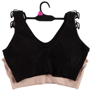 Thumbnail 2: REAL UNDERWEAR Plus Seamless Textured V-Neck Bras 