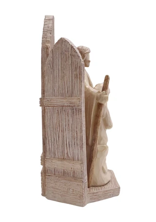 Thumbnail 4: Magical Season 10" Holy Family Nativity House Decor 