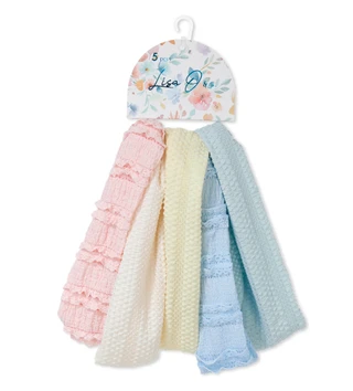 Thumbnail 1: LISA & CO 5-Piece Pastel Headbands 