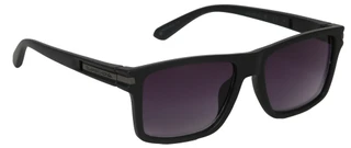 Thumbnail 1: Quicksilver Men's Square Black Smoke Gradient Sunglasses 