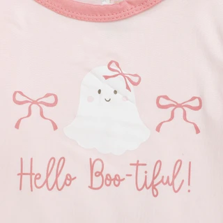 Thumbnail 2: Goodnight Llama 4 Pc Toddler Girls Long Sleeve Halloween Pajama Sets  