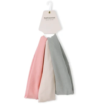 Thumbnail 1: ORLY 3-Piece Ribbed Flat Headbands 
