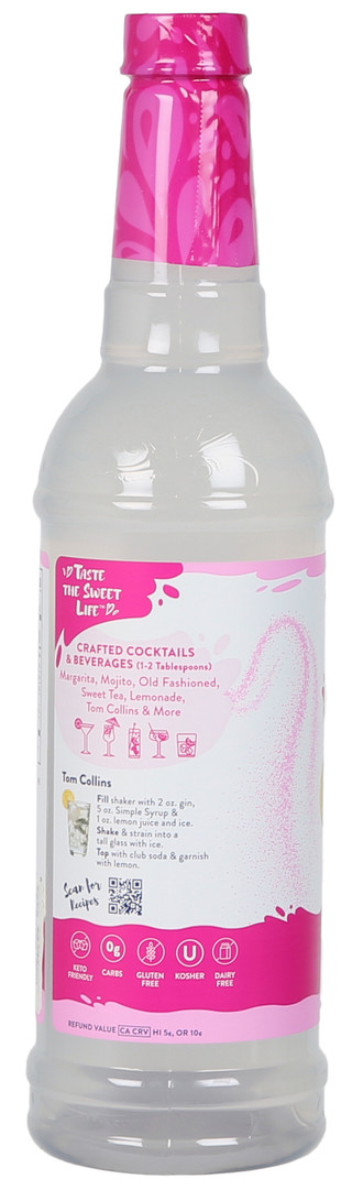 Thumbnail 2: SKINNY MIXES 25 Oz Sugar Free Simple Syrup 