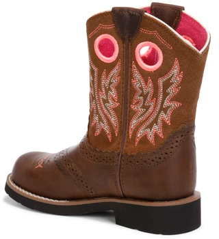 Thumbnail 3: ARIAT Youth Girls Fatbaby Cowgirl Boots  