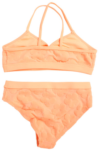 Thumbnail 2: Breaking Waves 2 Pc Girls Flower Print Bikini  