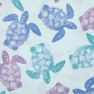 Thumbnail 2: Caribbean Joe King 6 Pc Coastal Turtle Sheet Set 